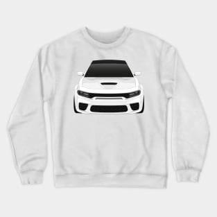 Charger Widebody White-Knuckle + black roof Crewneck Sweatshirt